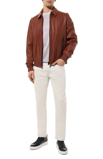 Кожаные кеды BLU BARRETT, арт. RISE-11725.2, фото 2