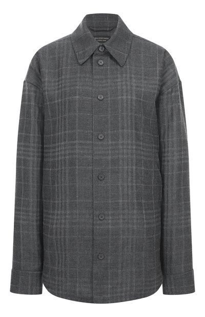 Женская шерстяная куртка-рубашка BALENCIAGA, арт. 850866/TQT01