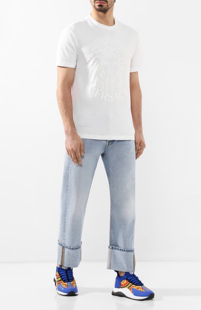 Комбинированные кроссовки cross chainer VERSACE, арт. DSU7349/DCRTSG, фото 2