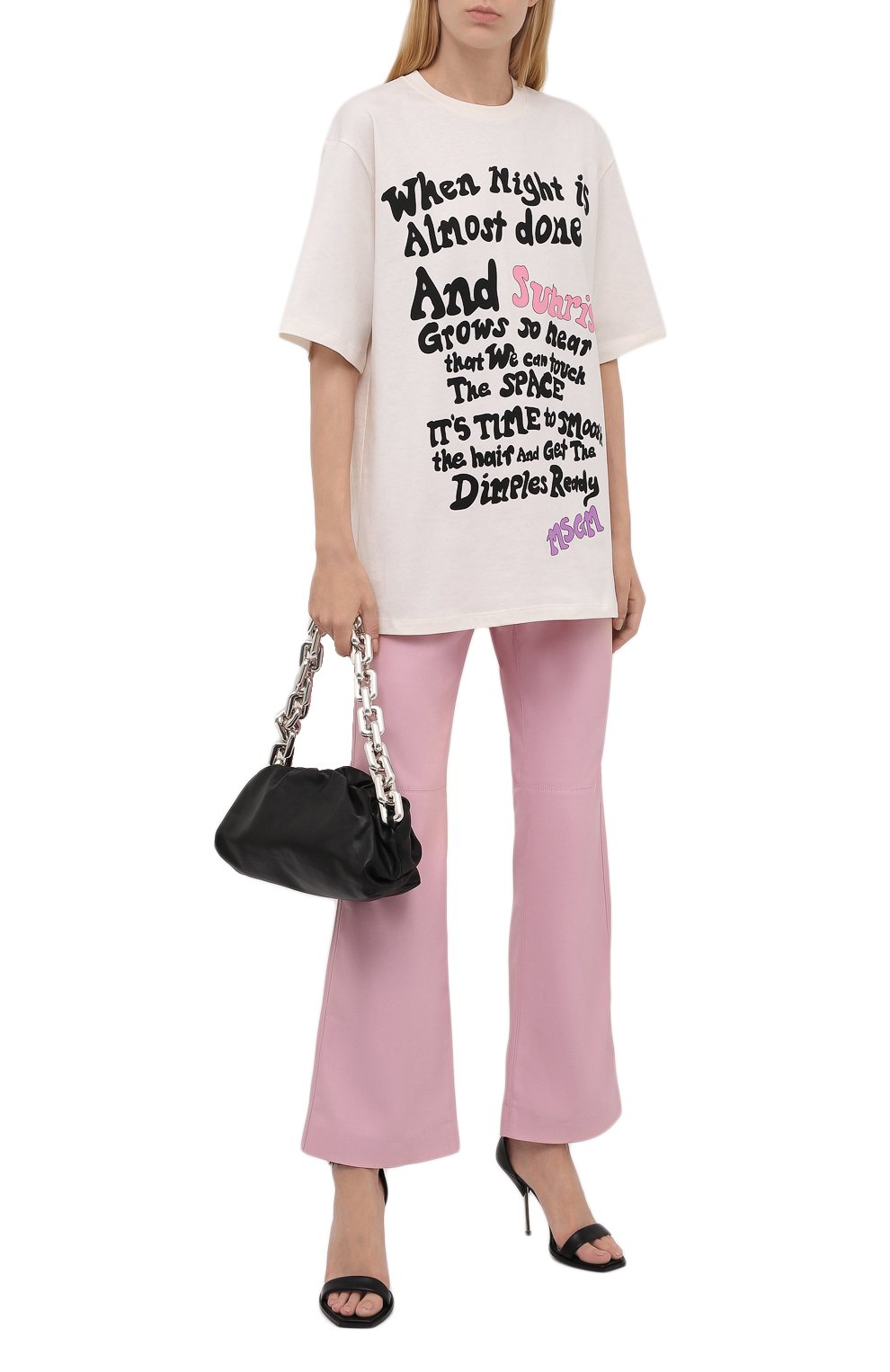 Хлопковая футболка MSGM, арт. 3141MDM163 217798, фото 2