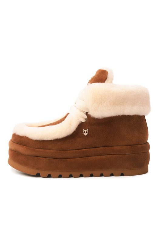 Замшевые ботинки Bambi Naked Wolfe BAMBI/FFSUE Коричневый  BAMBI/FFSUE Фото 4