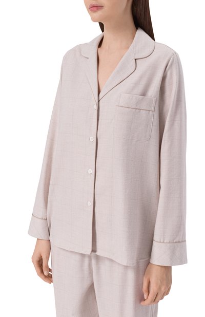 Пижама из хлопка и шерсти ZIMMERLI, арт. 4600-11004, фото 3