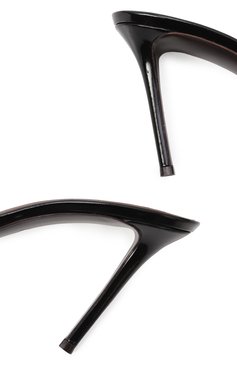 Женские лакированные мюли intriigo 90 GIUSEPPE ZANOTTI DESIGN черного цвета, арт. I400007 | Фото 7 (Материал сплава: Проставлено; Материал внутренний: Натуральная кожа; Материал внешний: Натуральная кожа; Подошва: Плоская; Драгоценные камни: Проставлено; Каблук высота: Высокий; Каблук тип: Шпилька)