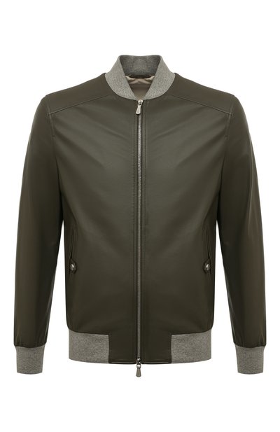 Кожаный бомбер ELEVENTY PLATINUM, арт. E75GBTE02 PEL0E010, фото 1