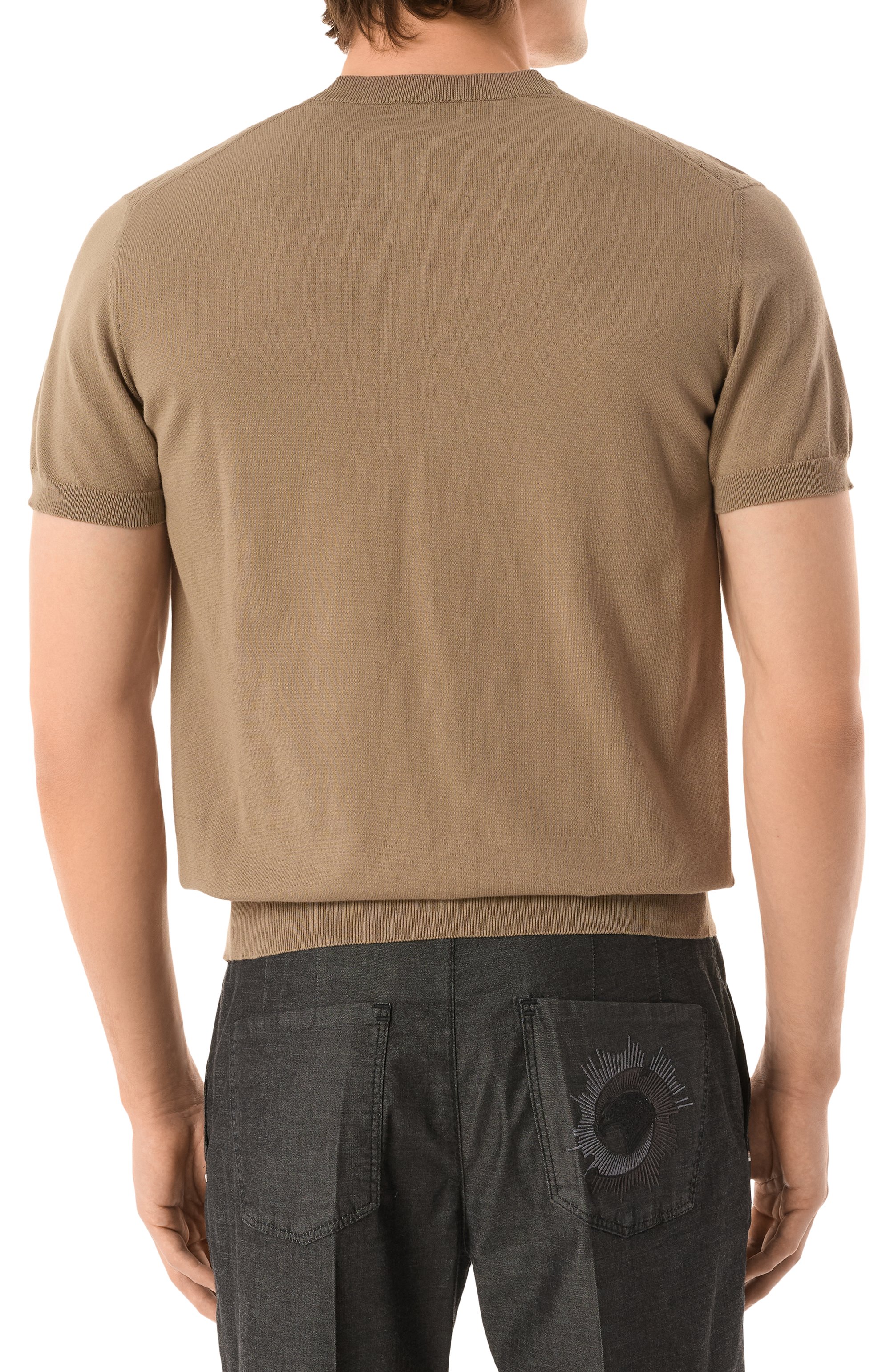 Хлопковый джемпер CORNELIANI, арт. 25M589-2525127, фото 4