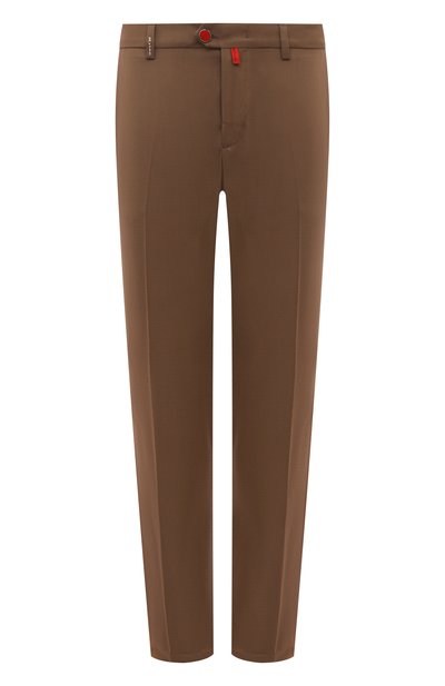 Мужские шерстяные брюки KITON, арт. UFPPEK01024