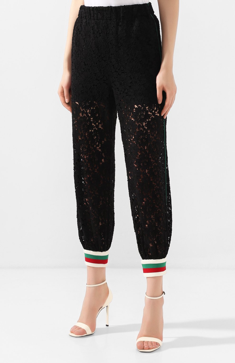 Кружевные джоггеры GUCCI, арт. 569496/ZJT76, фото 3