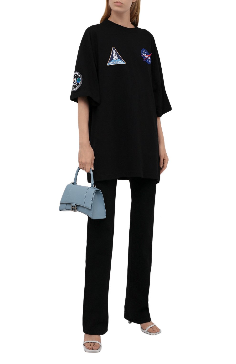 Хлопковая футболка BALENCIAGA, арт. 651795/TKVD7, фото 2