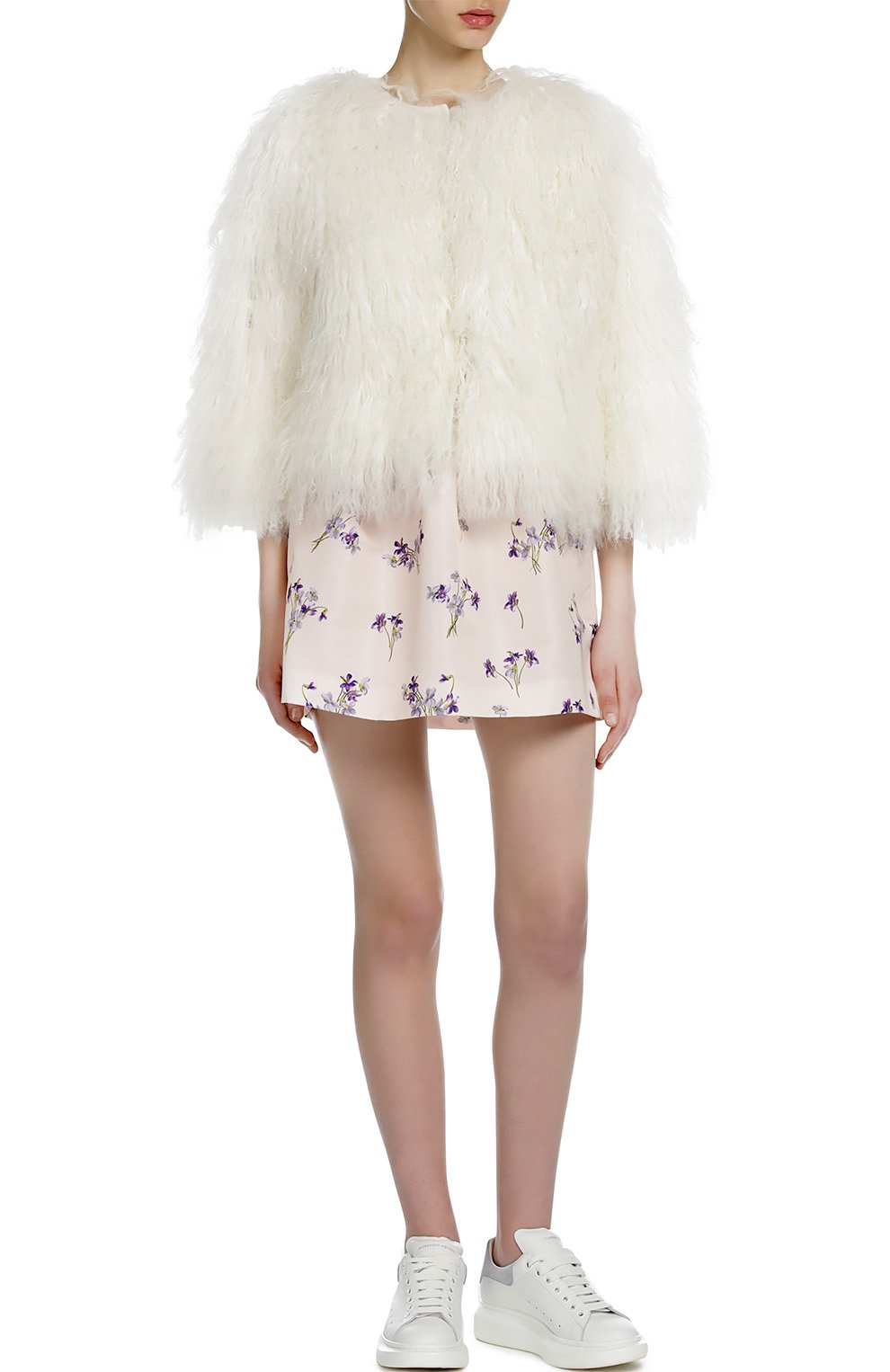 Юбка-тюльпан с контрастным принтом REDVALENTINO, арт. KR0RA125/299, фото 4