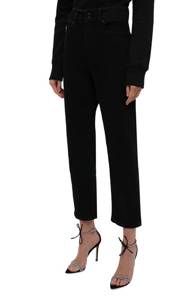 Джинсы VERSACE JEANS COUTURE темно-синего цвета по цене 21950 руб., арт. 71HABCT0-71DP515 C AUDREY D STR BLUE BLK/CDW06, фото 3 Джинсы VERSACE JEANS COUTURE, арт. 71HABCT0-71DP515 C AUDREY D STR BLUE BLK/CDW06, фото 3
