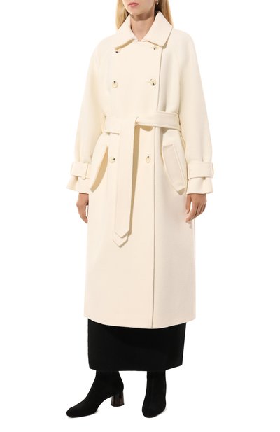 Пальто из шерсти и кашемира LUDA NIKISHINA, арт. CT/ADEL/ivory, фото 3