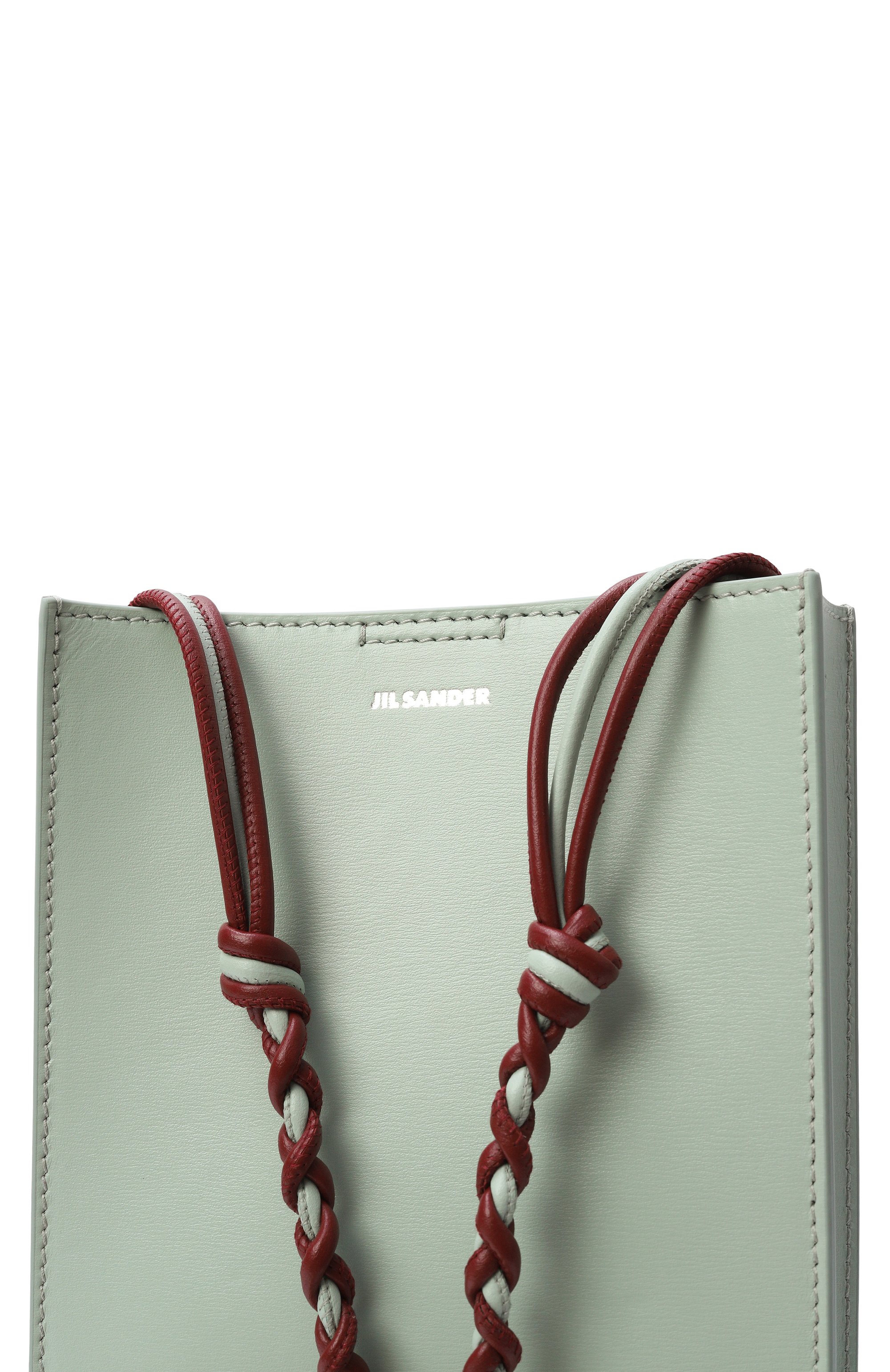 Сумка tangle small JIL SANDER светло-зеленого цвета по цене 89950 руб., арт. J07WG0001/P9319, фото 6 Сумка tangle small JIL SANDER, арт. J07WG0001/P9319, фото 6