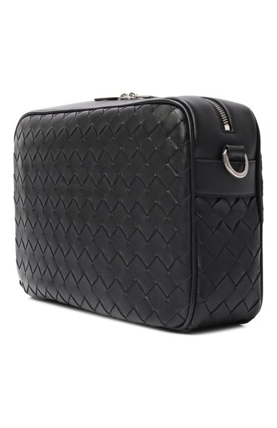 Сумка intrecciato BOTTEGA VENETA черного цвета по цене 346500 руб., арт. 755925/V2HL1, фото 3 Сумка intrecciato BOTTEGA VENETA, арт. 755925/V2HL1, фото 3