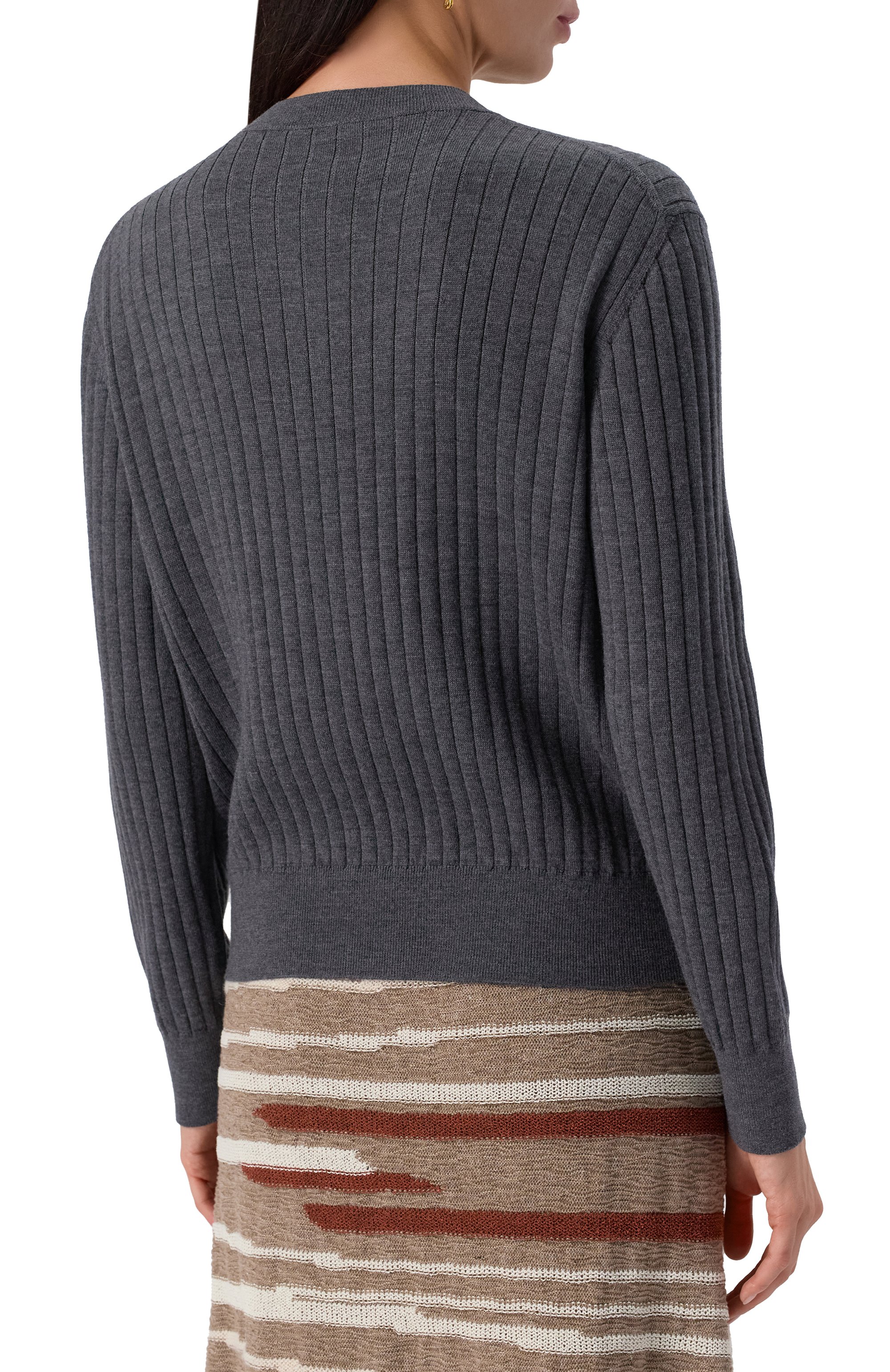 Шерстяной кардиган BOTTEGA VENETA, арт. 835337/V5L70, фото 4