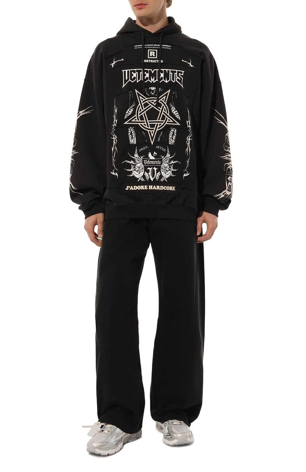 Комбинированные кроссовки be right back OFF-WHITE, арт. 0MIA295C99FAB0010972, фото 2