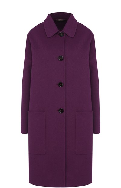 Однотонное кашемировое пальто с накладными карманами BOTTEGA VENETA, арт. 498952/VD0D2, фото 1