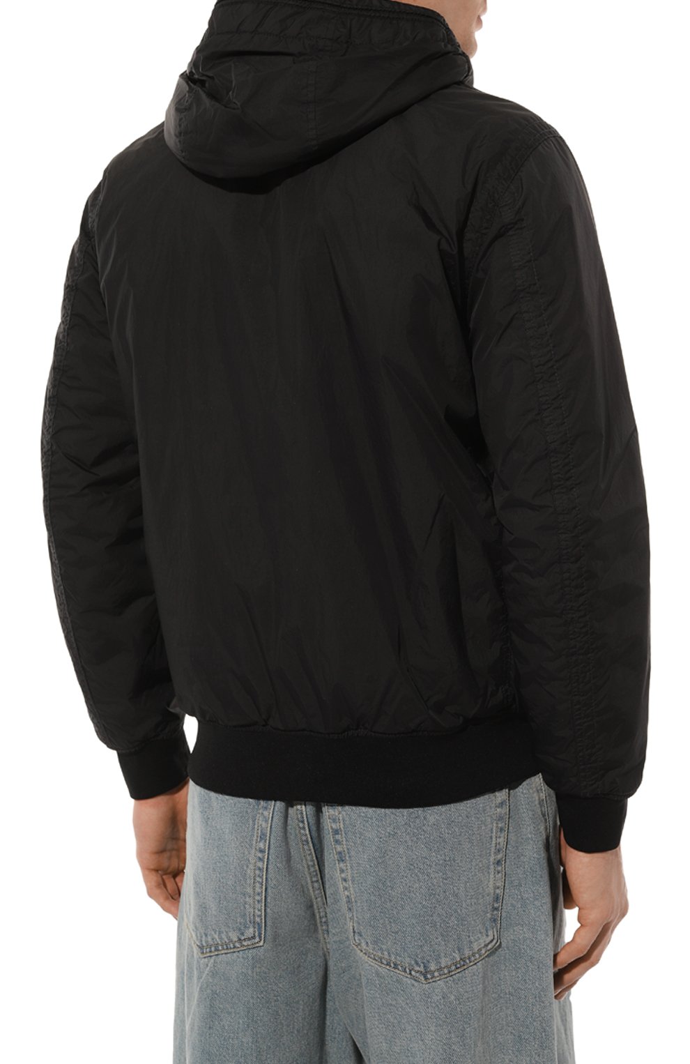 Утепленный бомбер STONE ISLAND черного цвета по цене 111000 руб., арт. 791540823, фото 4 Утепленный бомбер STONE ISLAND, арт. 791540823, фото 4