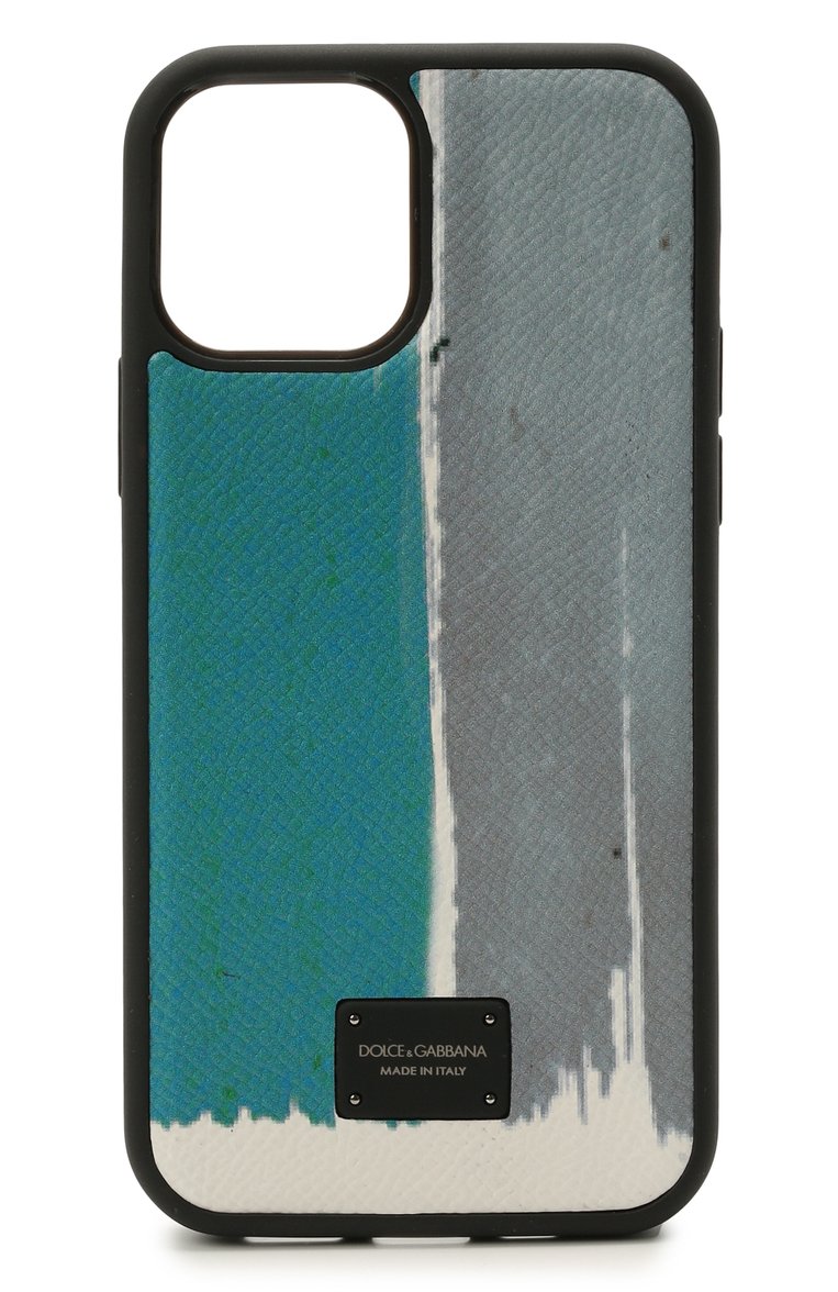 Чехол для iphone 12/12 pro DOLCE & GABBANA синего цвета, арт. BP2905/AZ657 | Фото 1 (Региональные ограничения белый список (Axapta Mercury): RU, Не проставлено; Нос: Не проставлено)
