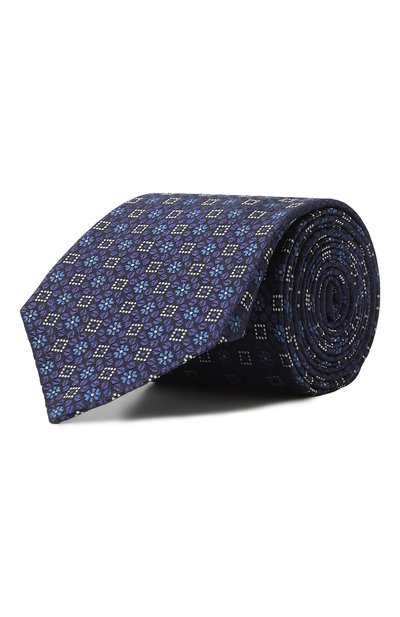 Мужской шелковый галстук CANALI, арт. 18/HJ04149