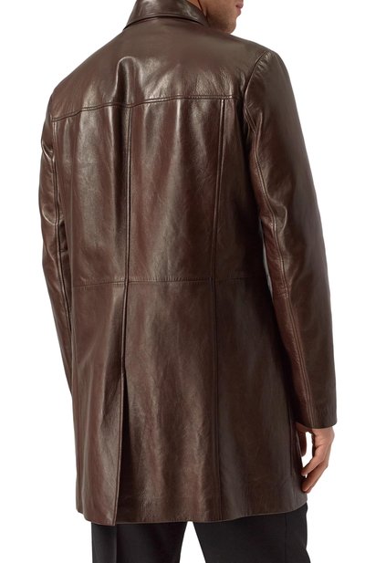 Кожаный плащ MVST, арт. ZEKB-ES4365/Z2764-1, фото 4