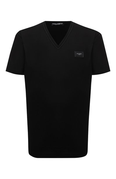 Мужская хлопковая футболка DOLCE & GABBANA, арт. G8KK0T/FU7EQ
