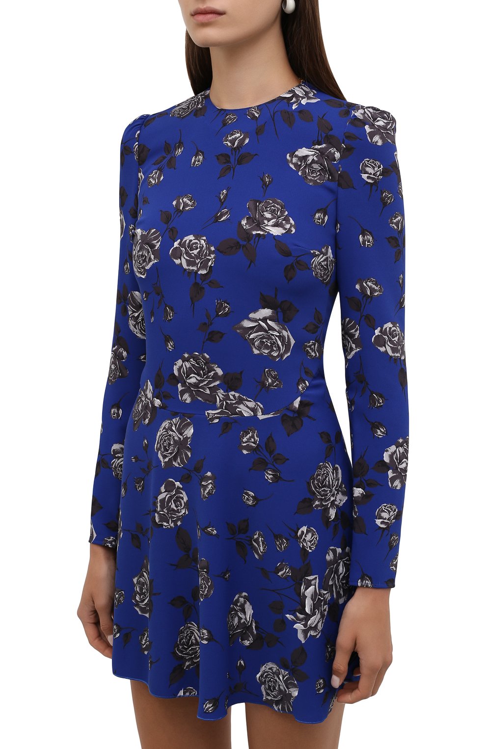 Платье REDVALENTINO синего цвета по цене 59950 руб., арт. WR0VACD0/65L, фото 3 Платье REDVALENTINO, арт. WR0VACD0/65L, фото 3
