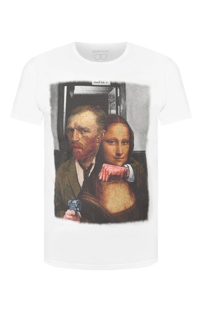 Хлопковая футболка BISIBIGLIO, арт. LU ARTE TERR0RISTA, фото 1