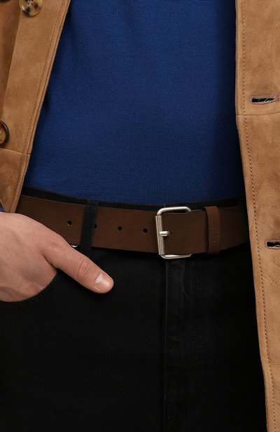 Замшевый ремень BOSS, арт. 50481829, фото 2