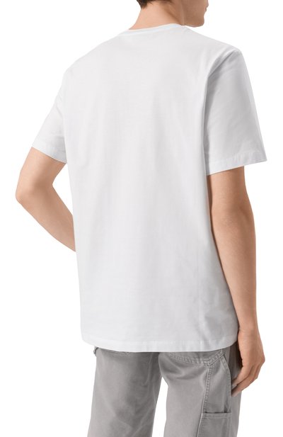 Хлопковая футболка MSGM, арт. 2000MM500 200002, фото 4