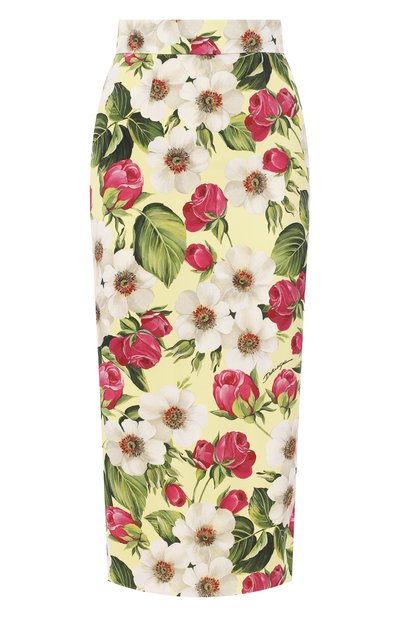 Женская шелковая юбка DOLCE & GABBANA, арт. F4BSYT/FSAZV