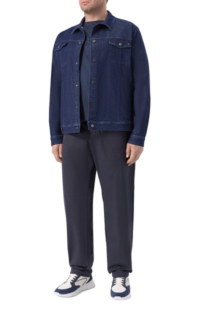 Мужская хлопковая футболка ZILLI, арт. TSR03PM0100VZHF00_001