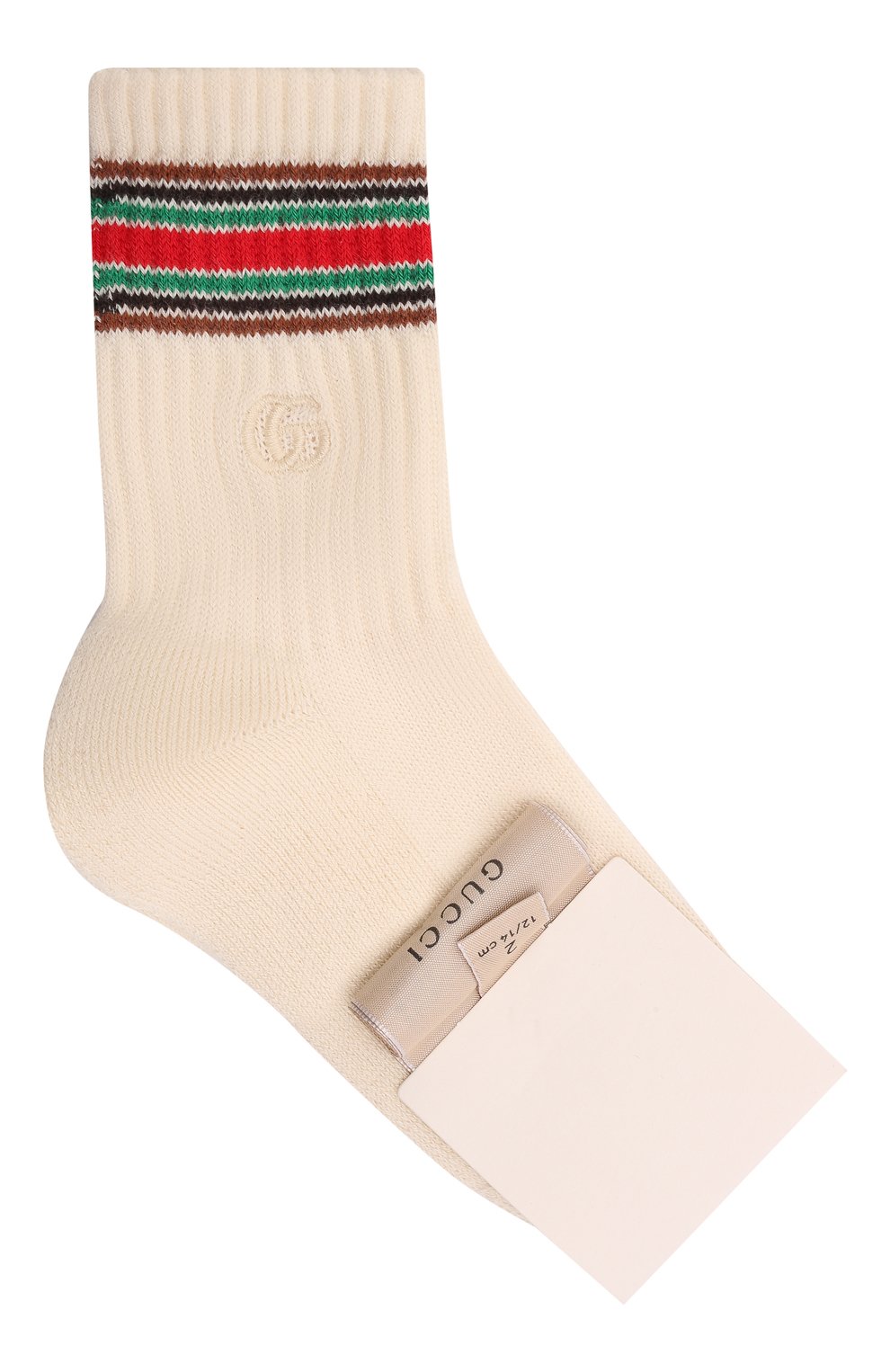 Хлопковые носки GUCCI, арт. 681302/3K026, фото 2