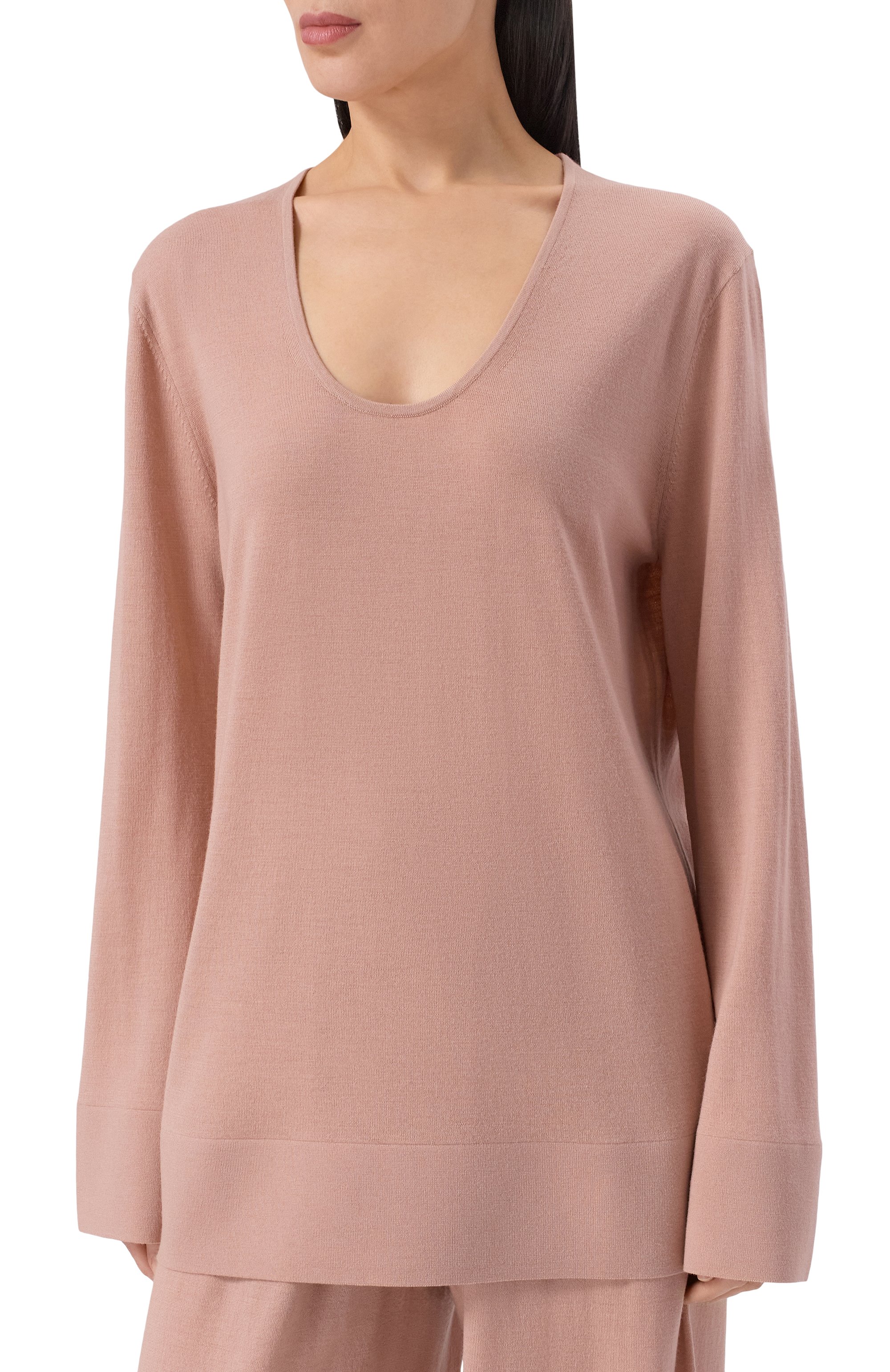 Пуловер из шерсти и шелка 12 STOREEZ, арт. 135840, фото 3