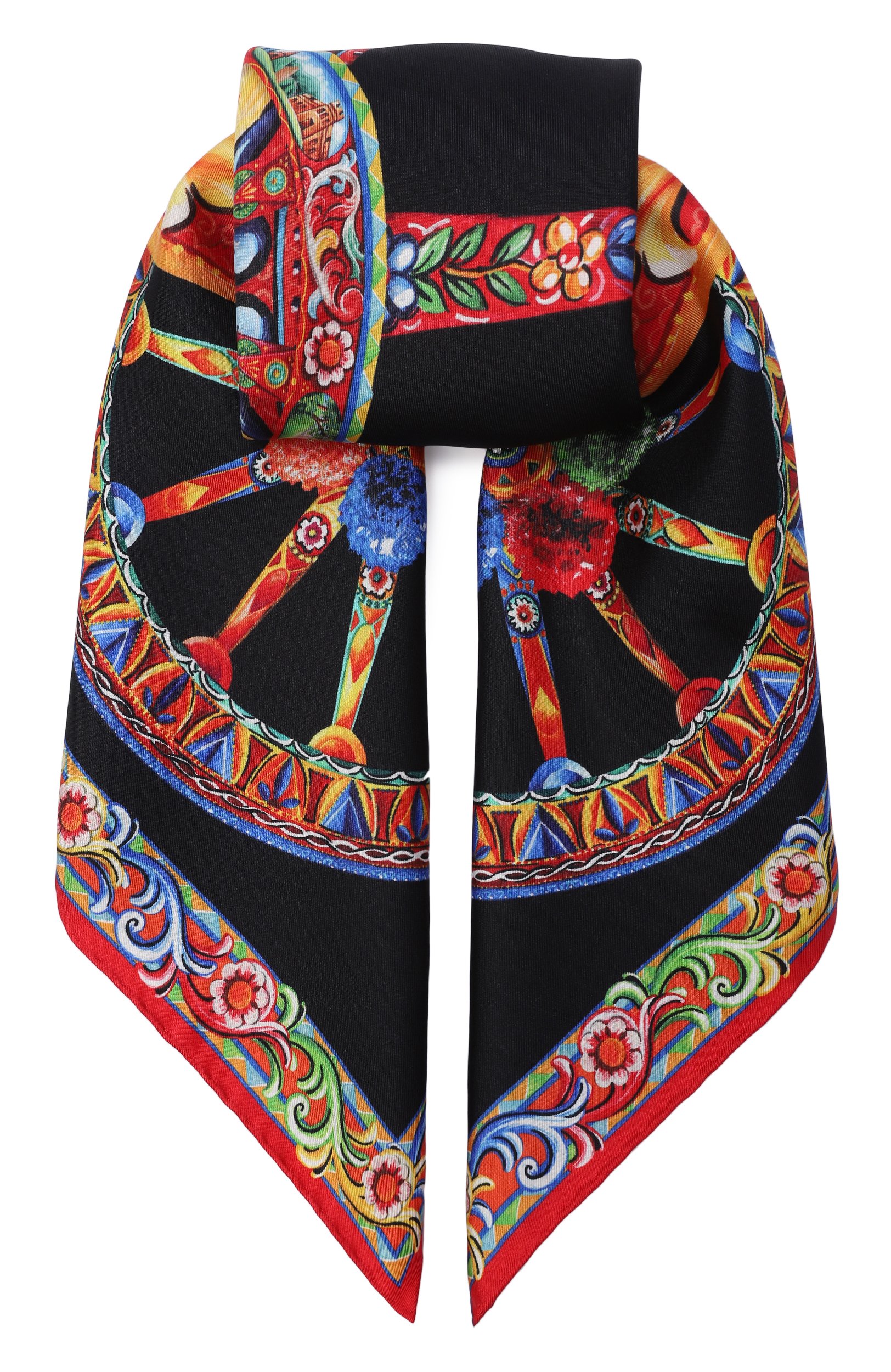 Шелковый платок DOLCE & GABBANA, арт. FN092R/GDDU4, фото 1
