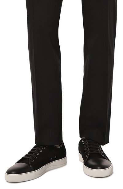 Замшевые кеды dbb1 LANVIN, арт. FM-SKDBB1-ANAP, фото 3