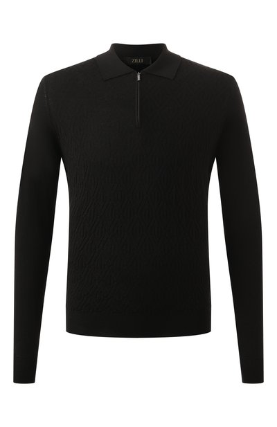 Мужская поло из шерсти и шелка ZILLI, арт. KZP001M0230VRHB00