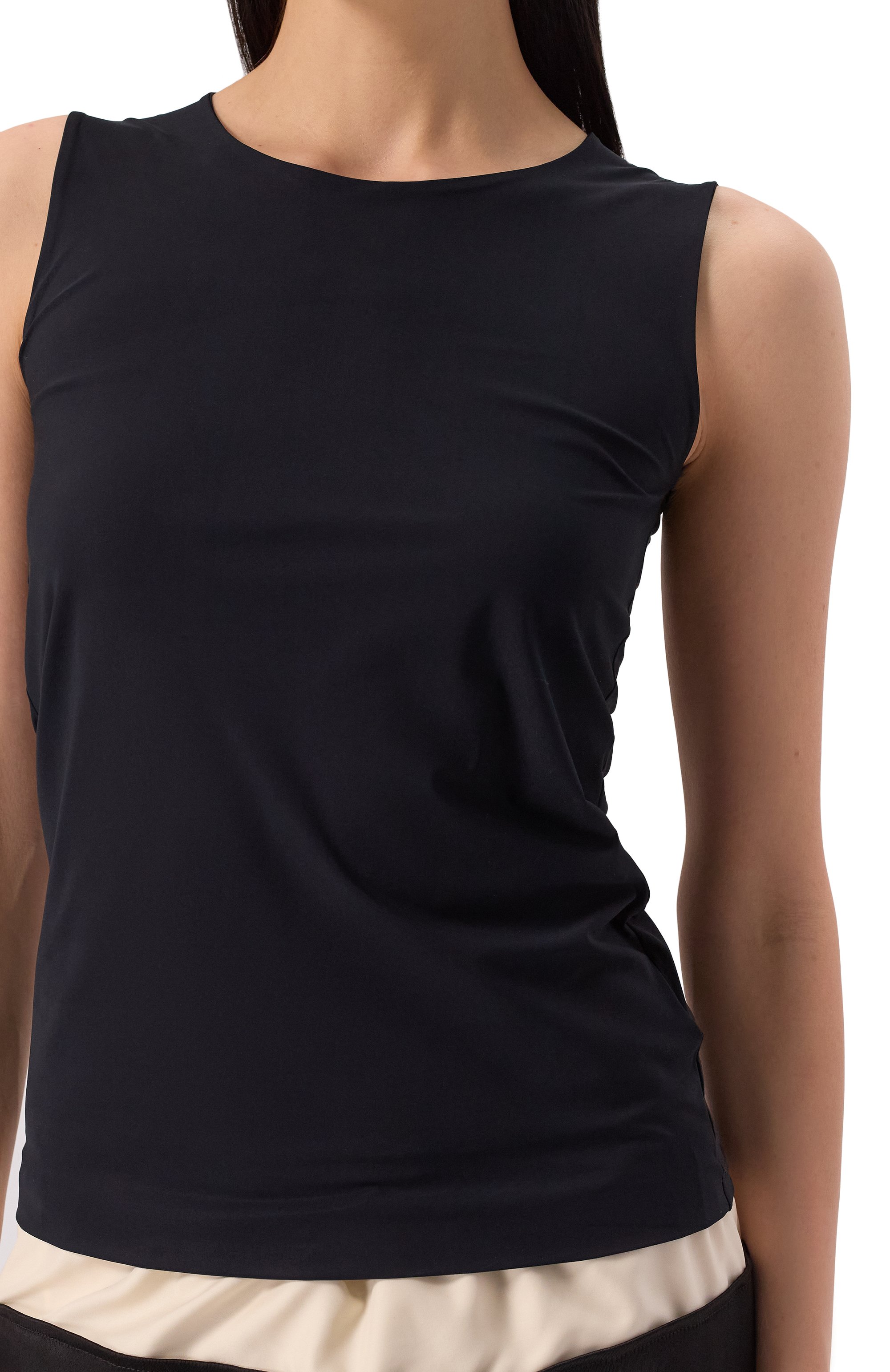 Майка JIL SANDER черного цвета по цене 21600 руб., арт. J01NC0016/J70026, фото 5 Майка JIL SANDER, арт. J01NC0016/J70026, фото 5