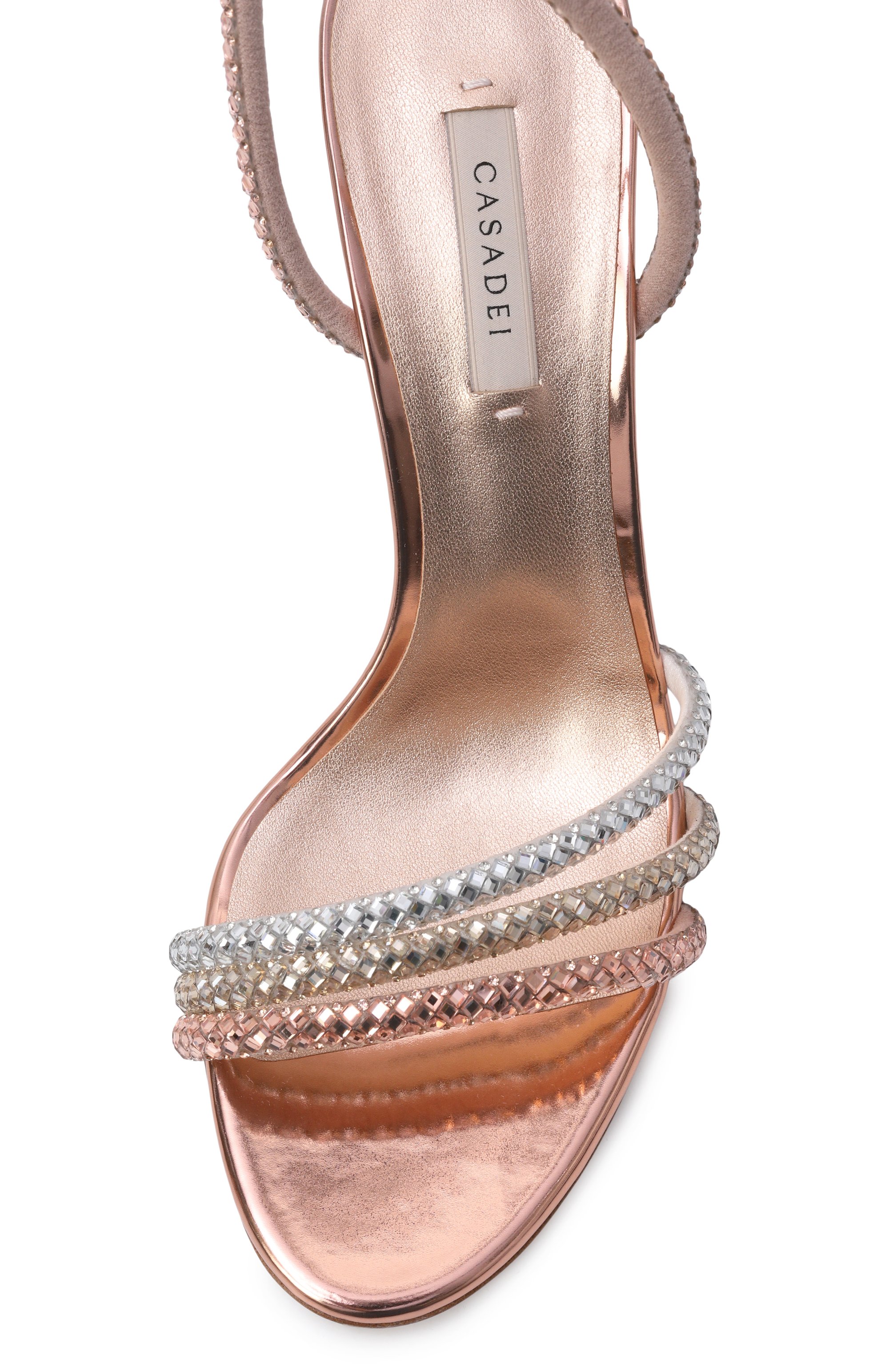 Текстильные босоножки julia andromeda 80 CASADEI, арт. 1L445B0801/C2967, фото 6