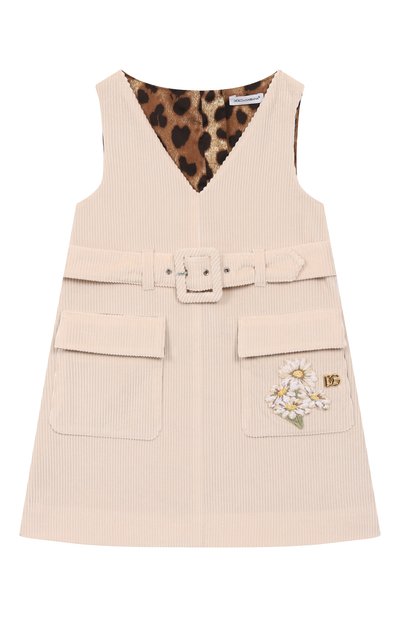 Вельветовый сарафан DOLCE & GABBANA, арт. L54DK1/FUVB2/8-12+