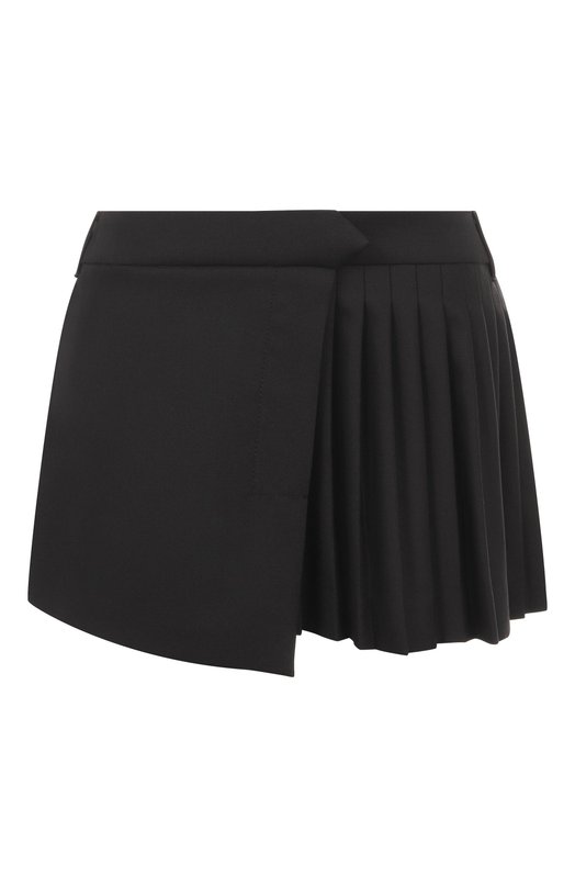 Шерстяная юбка Off-White 0WCU014S25FAB0011000 Чёрный 0WCU014S25FAB0011000