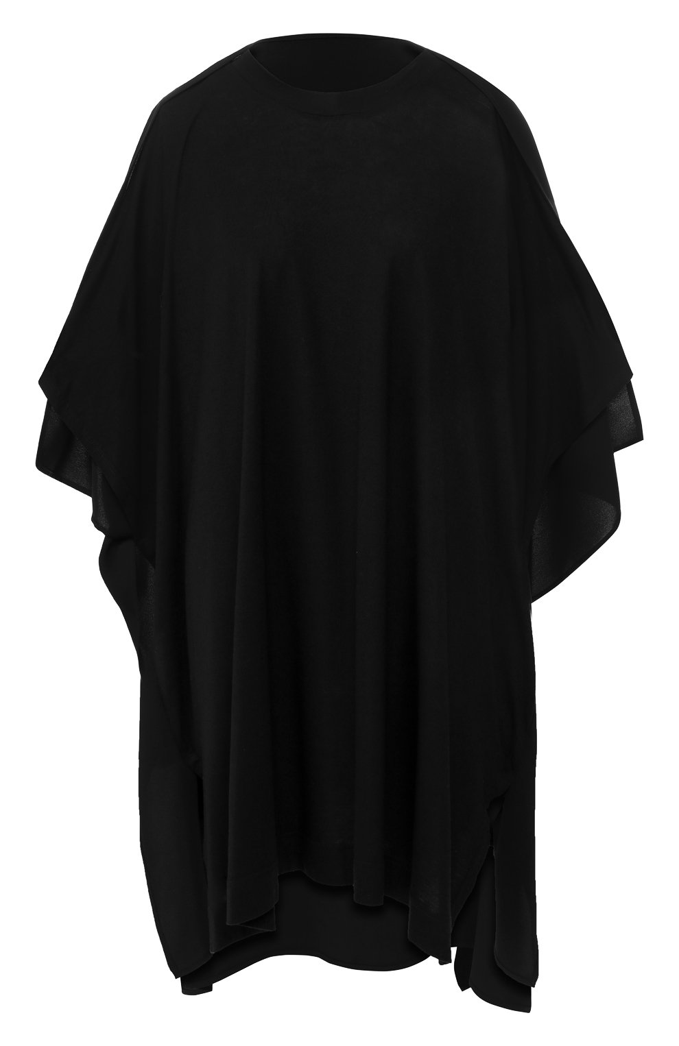 Хлопковая футболка YOHJI YAMAMOTO черного цвета по цене 29950 руб., арт. YZ-T40-830, фото 1 Хлопковая футболка YOHJI YAMAMOTO, арт. YZ-T40-830, фото 1