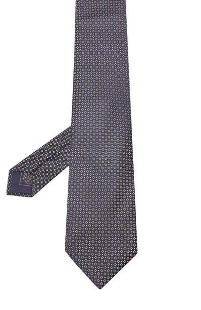 Шелковый галстук с узором BRIONI, арт. 062I00/07434, фото 2