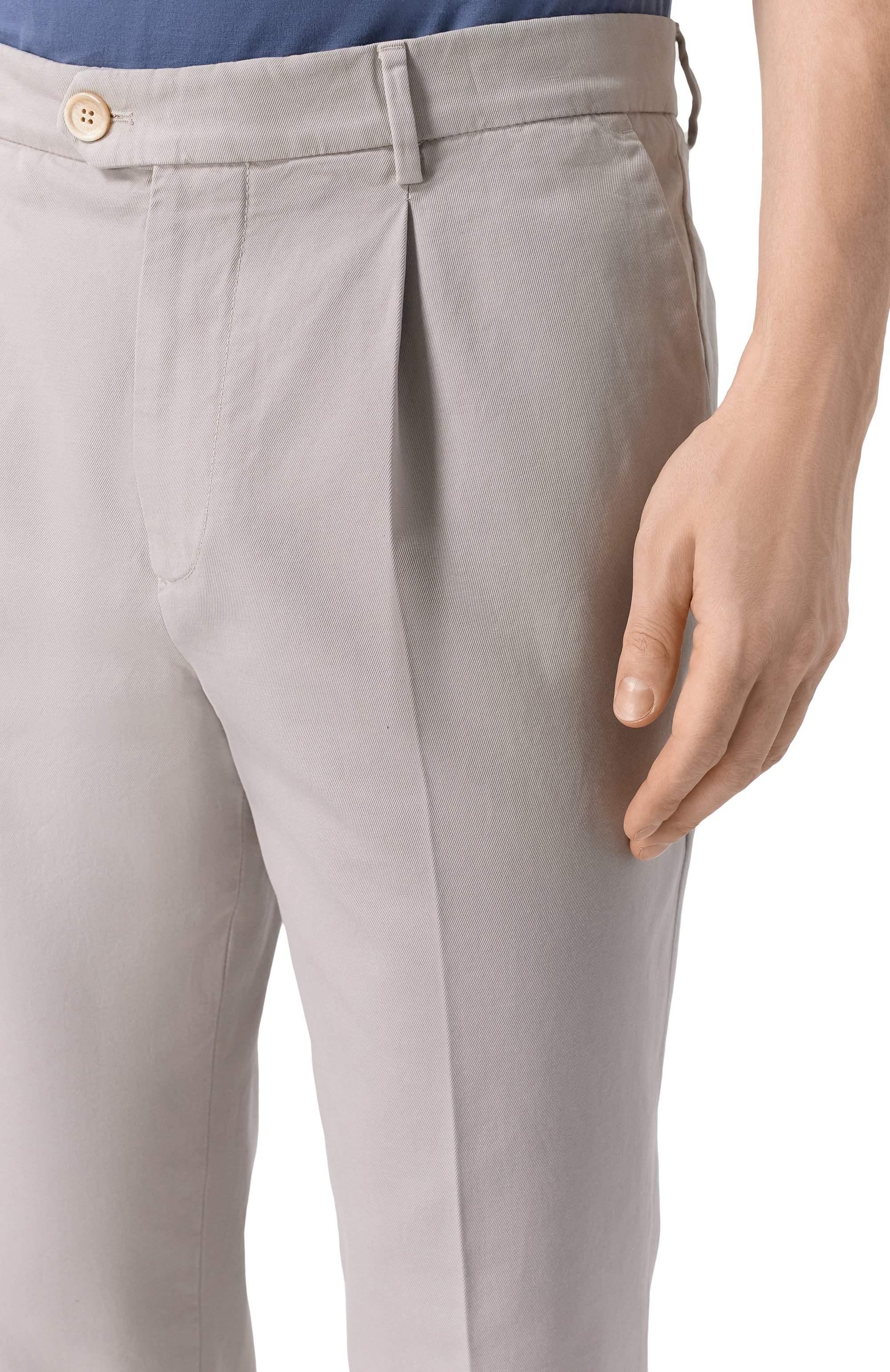 Хлопковые брюки BRUNELLO CUCINELLI, арт. M252DE1450, фото 5