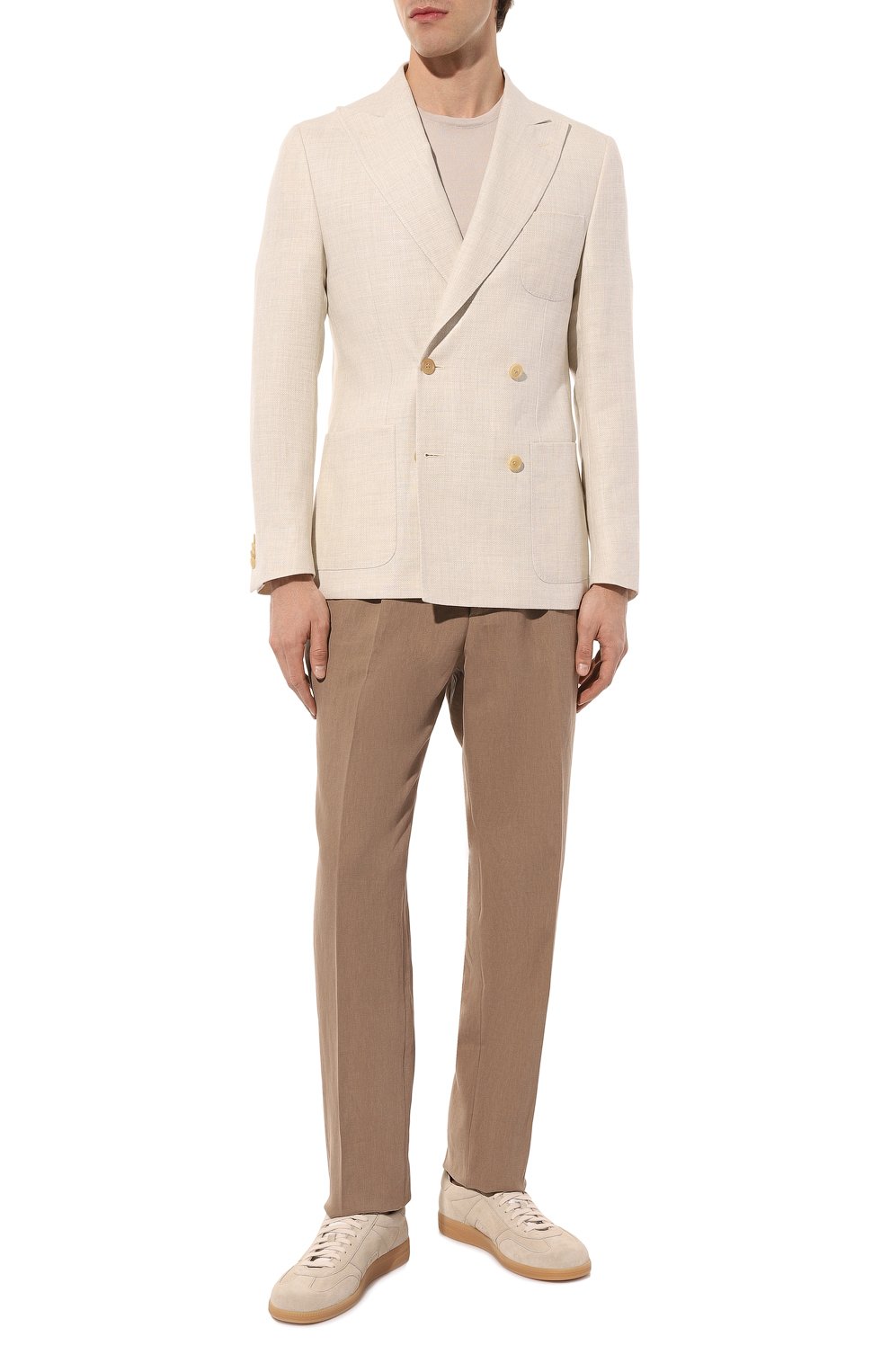 Замшевые кеды dbs-olympic SANTONI, арт. MBPL21975FARCSB5E10, фото 2