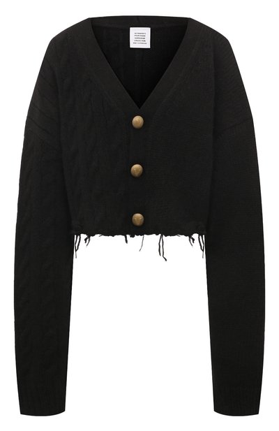 Женский шерстяной кардиган VETEMENTS, арт. WA65KB490B/2901 KNIT