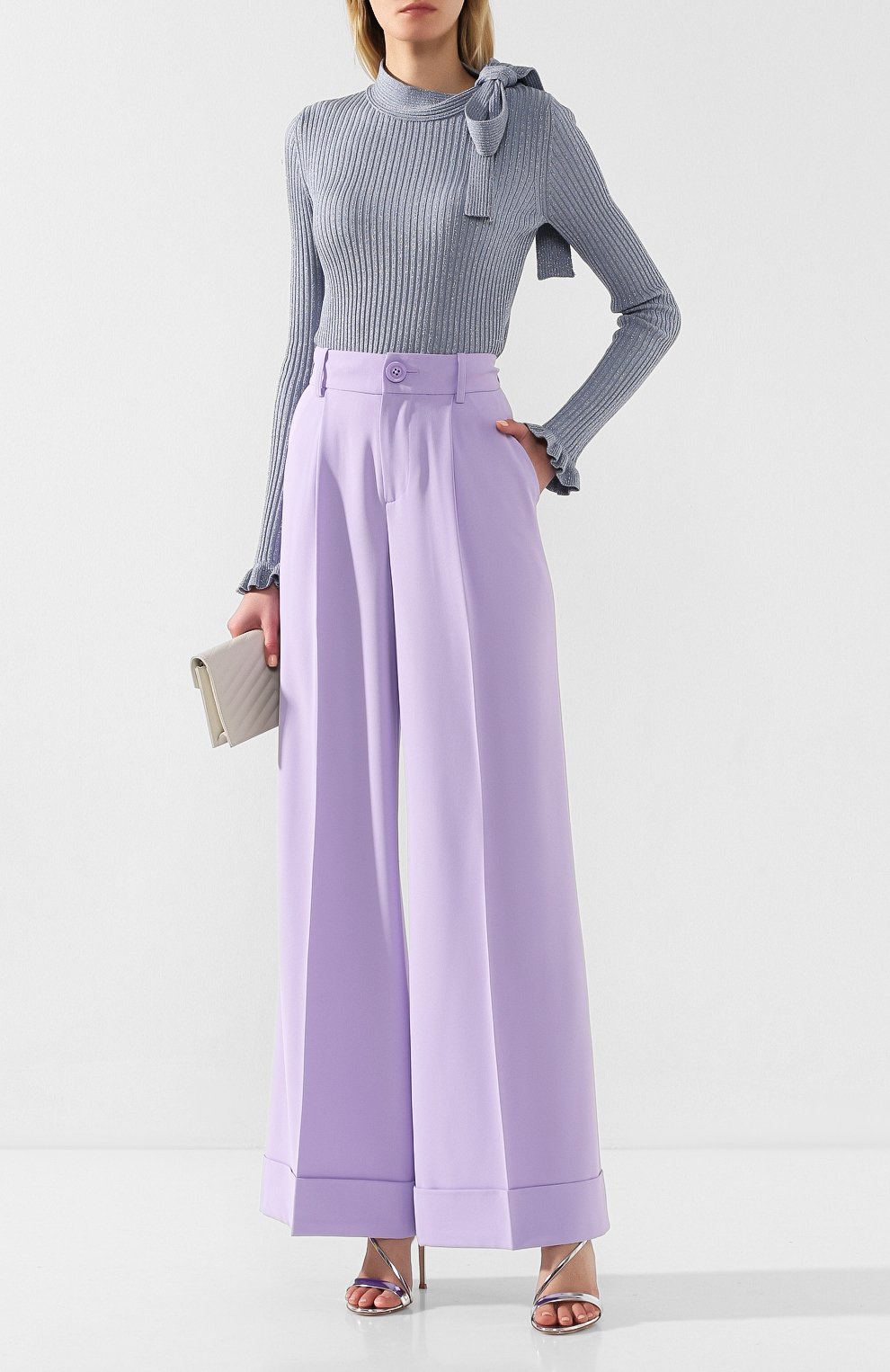 Пуловер из смеси хлопка и вискозы REDVALENTINO, арт. TR3KCC48/4W2, фото 2