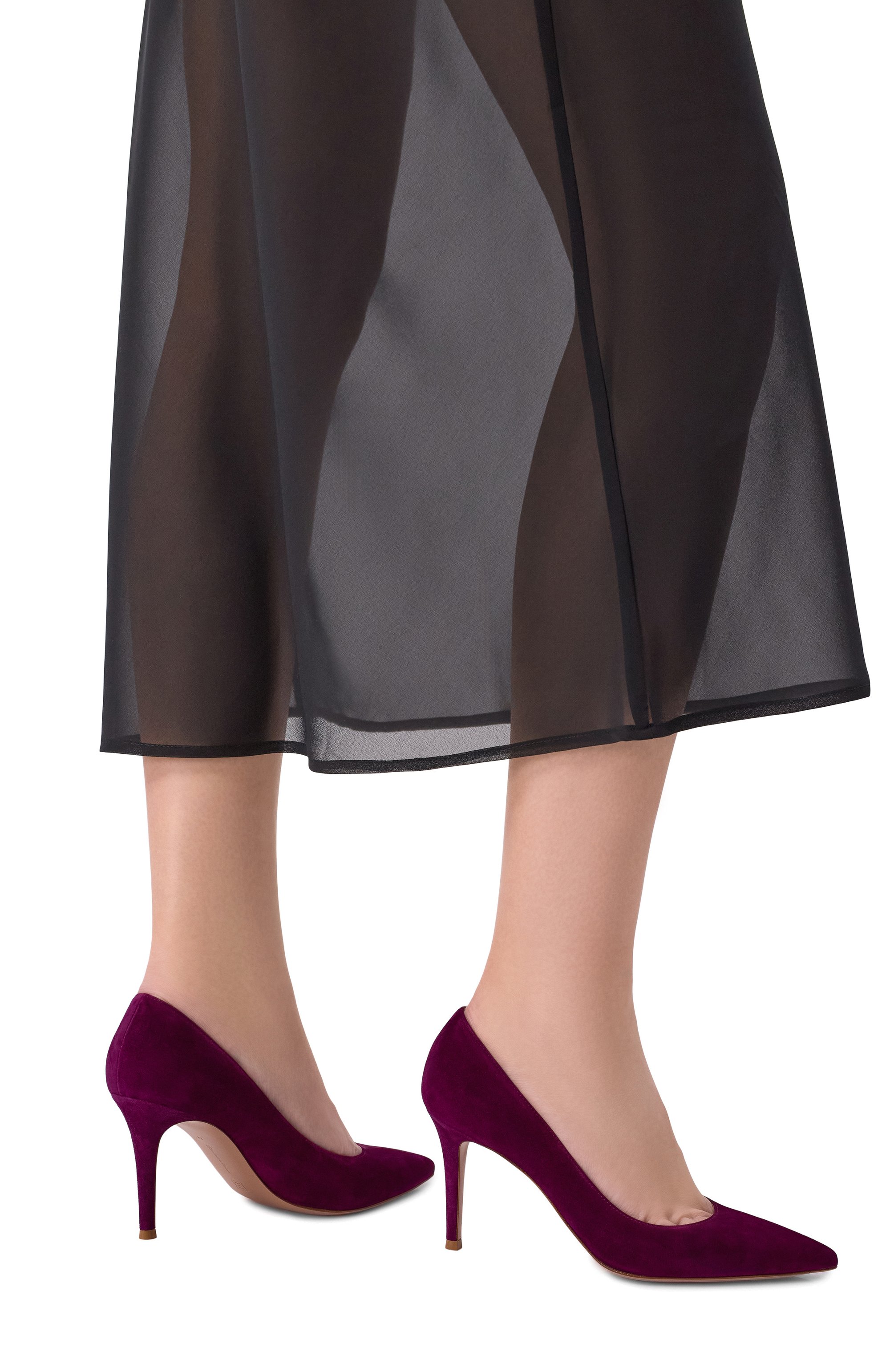 Замшевые туфли gianvito 85 GIANVITO ROSSI, арт. G24580.85RIC.CAMP0IS, фото 2