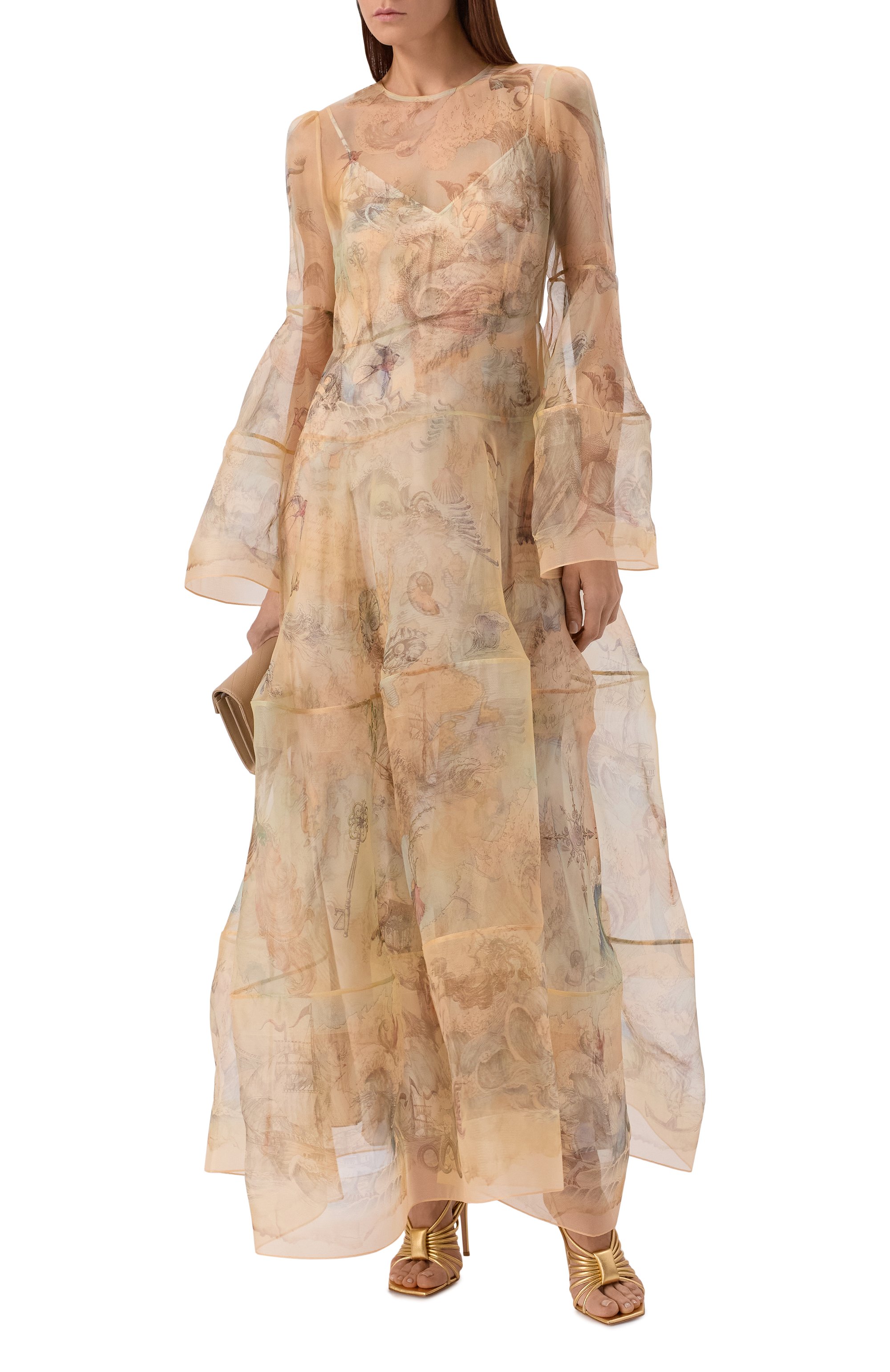 Шелковое платье ZIMMERMANN, арт. 6938DC261, фото 2