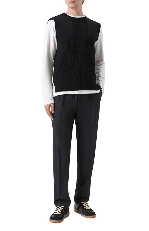 Шерстяной жилет Rick Owens RU01F2617/KWVH Чёрный  RU01F2617/KWVH Фото 2