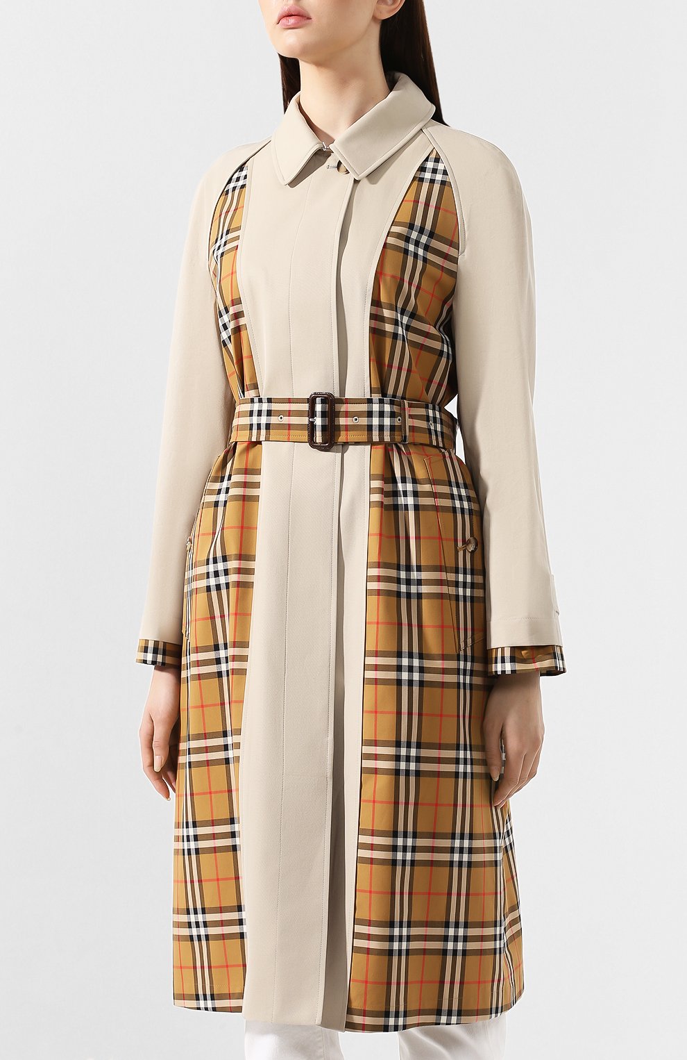 Хлопковый тренч car coat BURBERRY, арт. 8006174, фото 3